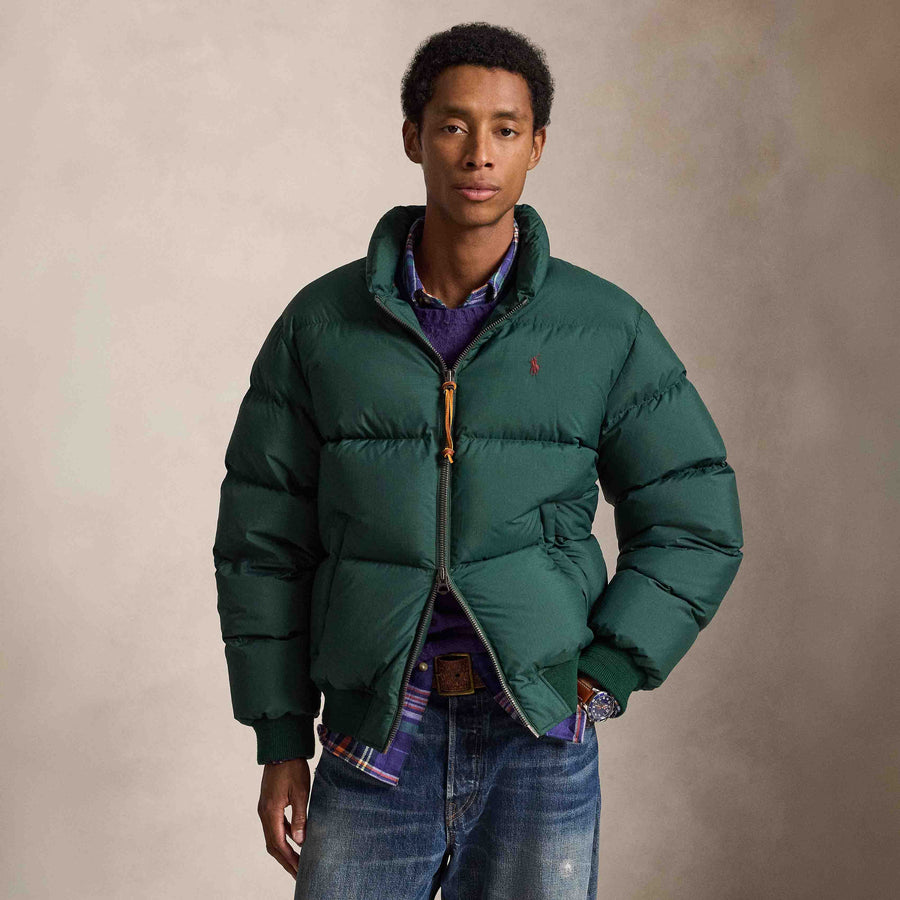 Jacke mit Daunen XL / Dunkelgrün