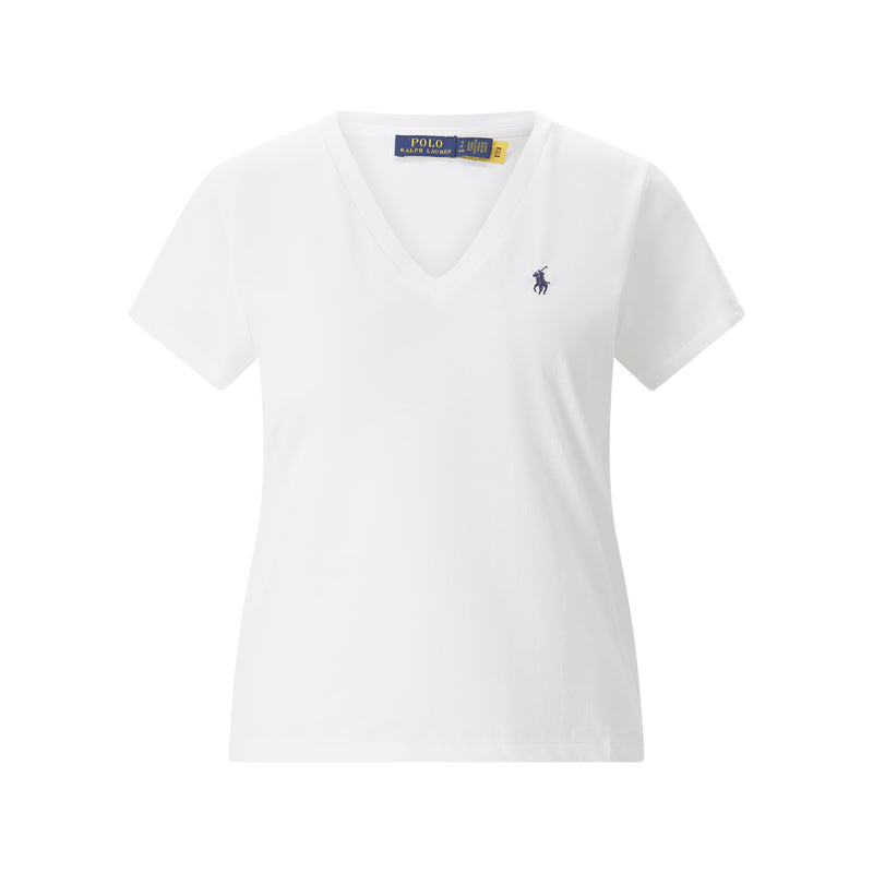 Polo Ralph Lauren T-Shirt mit V-Ausschnitt Damen