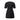 Minikleid aus Wolle 38 / Schwarz