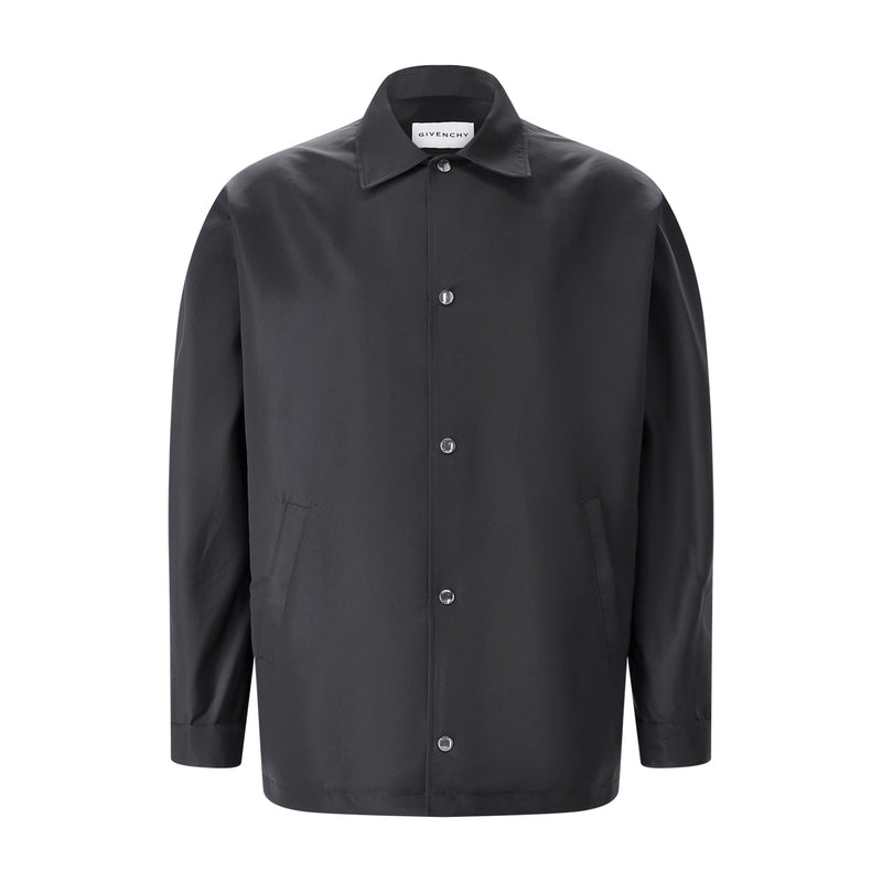 Givenchy Übergangsjacke mit rückseitigem Logo Herren