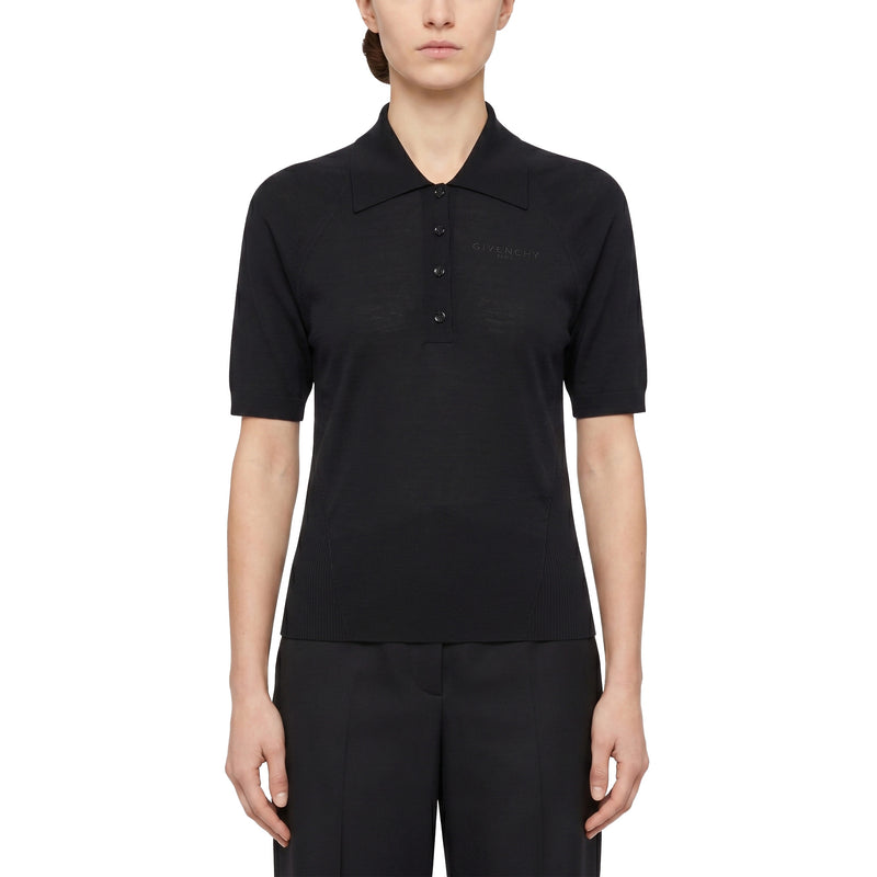 Givenchy Poloshirt aus Wolle Damen