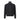 Sweatjacke mit Fischgrätenmuster 3XL / Schwarz