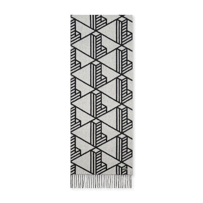 Lacoste Wende-Schal mit Jacquard-Monogramm