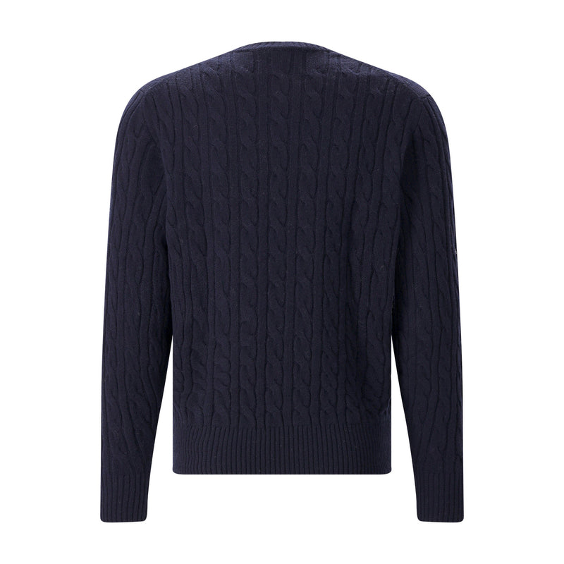 Strickpullover aus Wolle 7 / Navy
