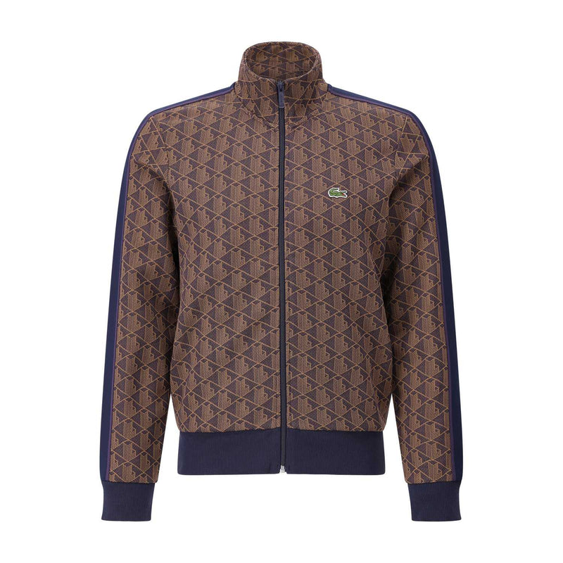 Lacoste Sweatjacke mit Jacquard-Monogramm und Logo-Detail Herren