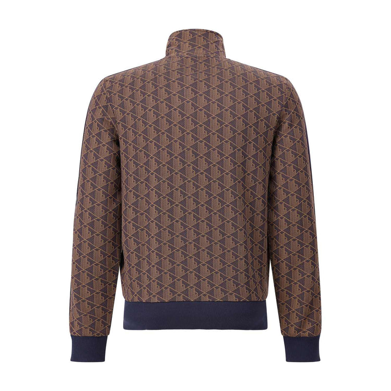 Lacoste Sweatjacke mit Jacquard-Monogramm und Logo-Detail Herren