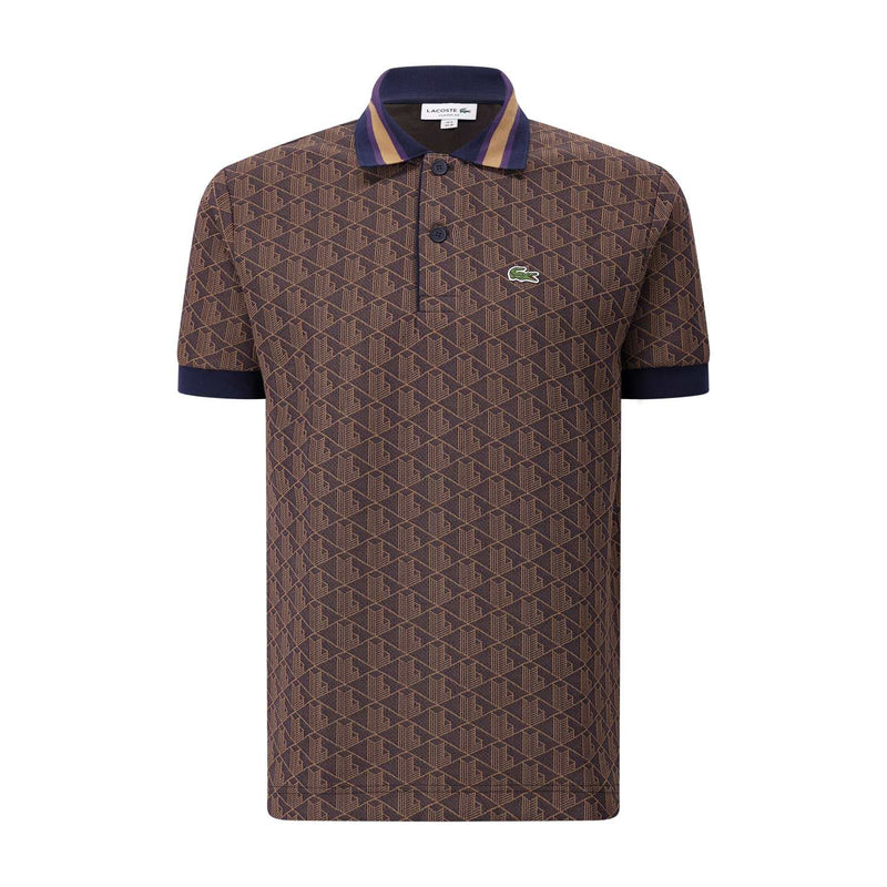 Lacoste Poloshirt mit Muster Herren