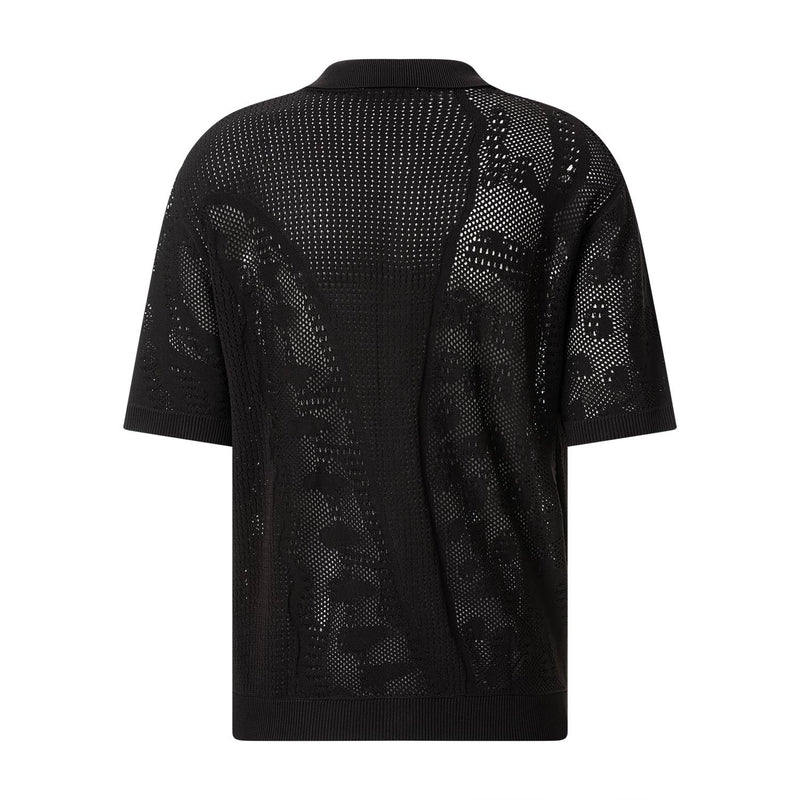 Lacoste Kurzarm-Hemd mit Logo Herren