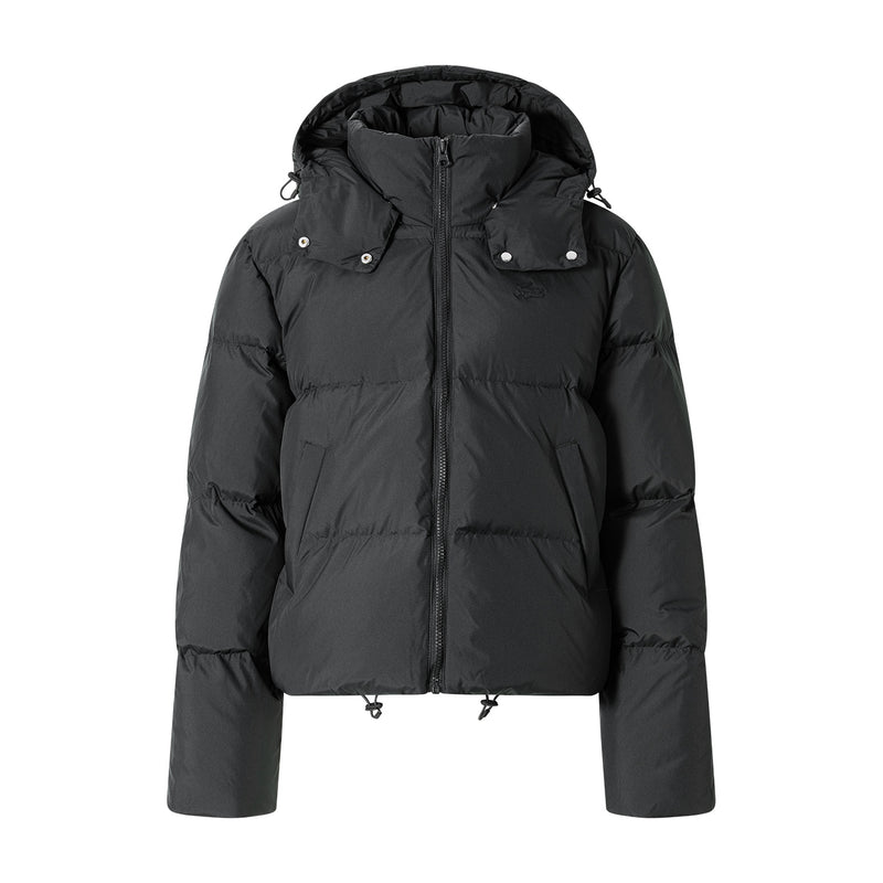Jacke mit Daunen 44 / Schwarz