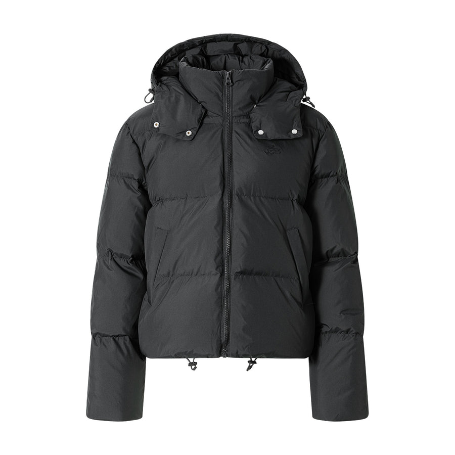 Jacke mit Daunen 44 / Schwarz