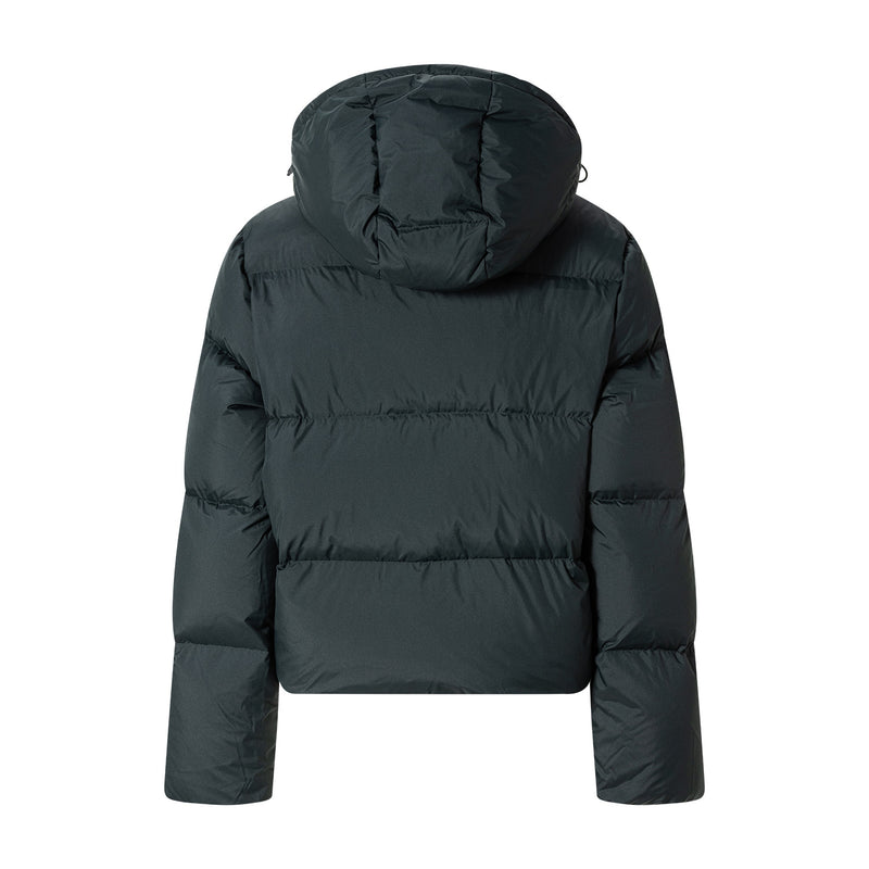 Jacke mit Daunen 44 / Graugrün