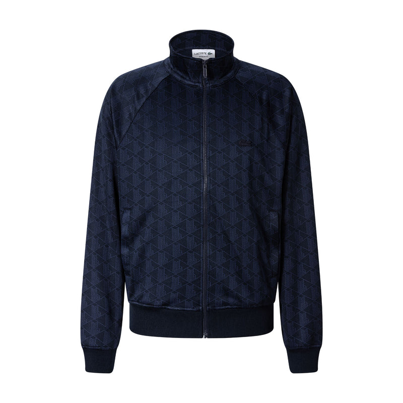Sweatjacke mit Stehkragen 7 / Navy