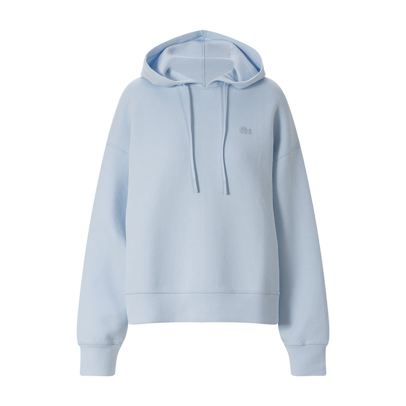 Hoodie aus Baumwoll-Mix 46 / Hellblau