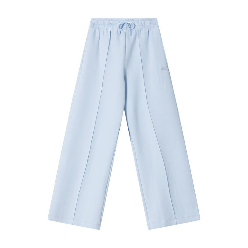 Sweatpants aus Baumwoll-Mix 46 / Hellblau