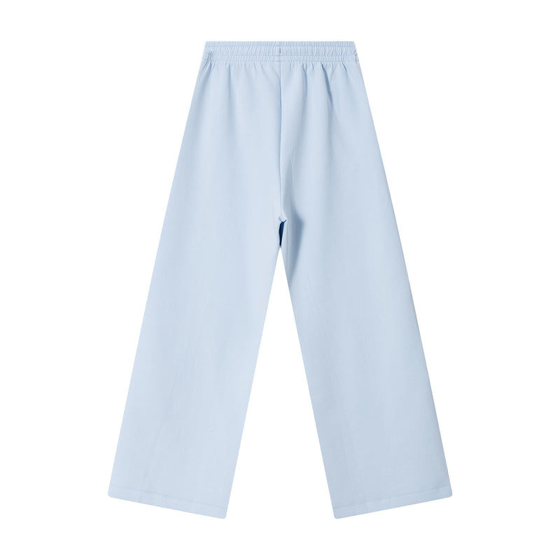 Sweatpants aus Baumwoll-Mix 46 / Hellblau