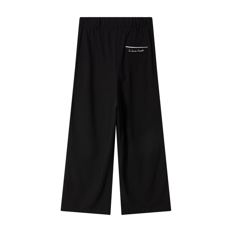 Sweatpants aus Viskose-Mix 44 / Schwarz