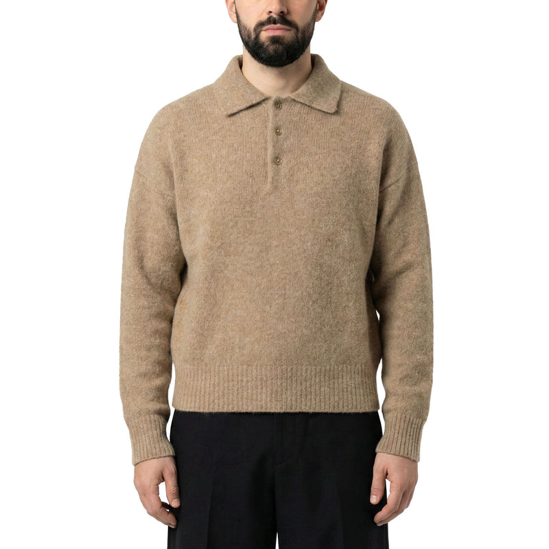 Sweater made from alpaca blend