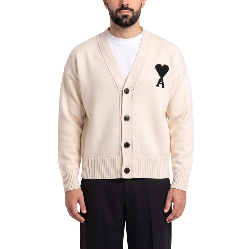 ami Paris Strickjacke aus Wolle Herren