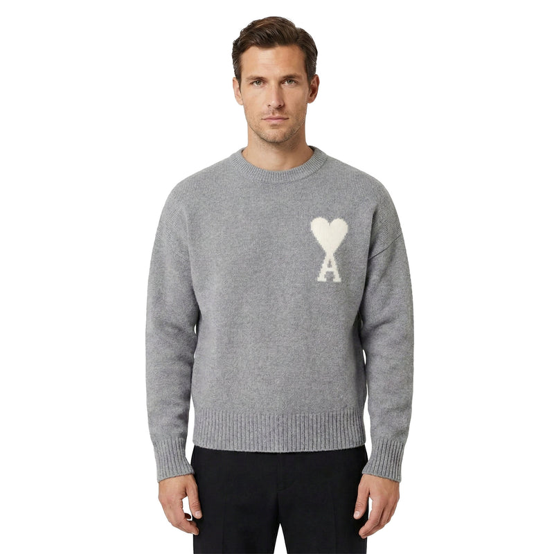 ami Paris Pullover aus Alpaka-Mix Herren