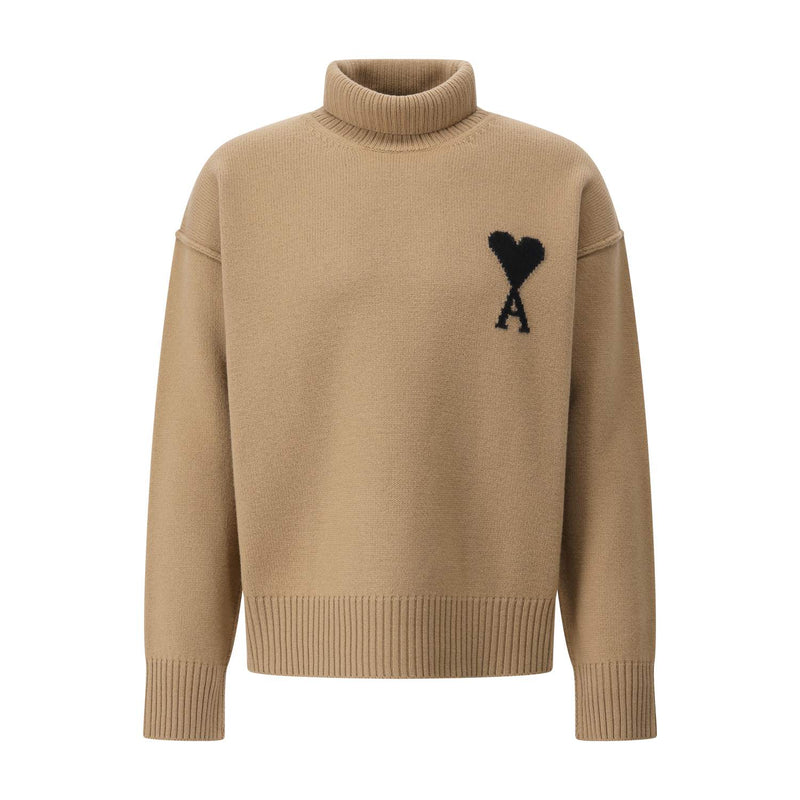 ami Paris Oversized Rollkragenpullover Herren