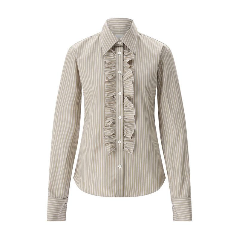 ami Paris Hemdbluse mit Rüschen Damen