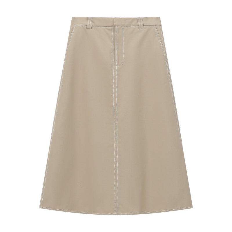 ami Paris Midirock aus Baumwolle Damen