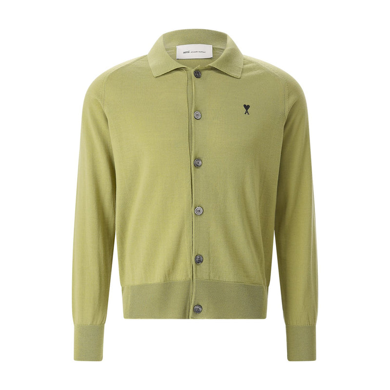 Strickjacke mit Logo XL / Grün