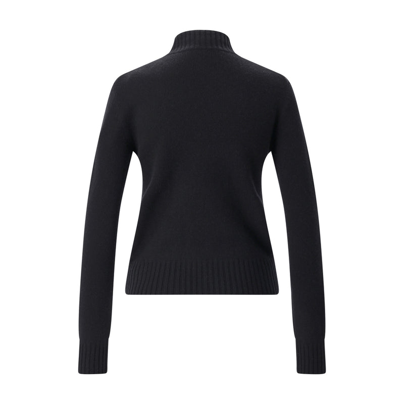 Pullover aus Kaschmir-Woll-Mix L / Schwarz