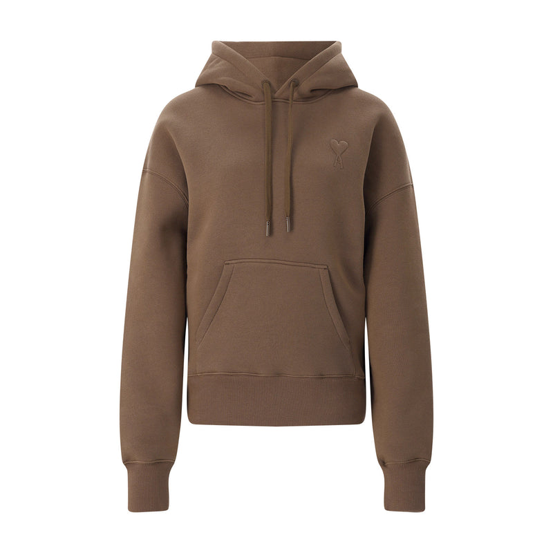 Hoodie aus Baumwoll-Mix XL / Braun