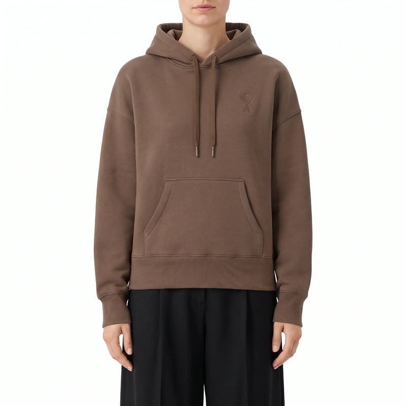 ami Paris Hoodie mit Logo Damen