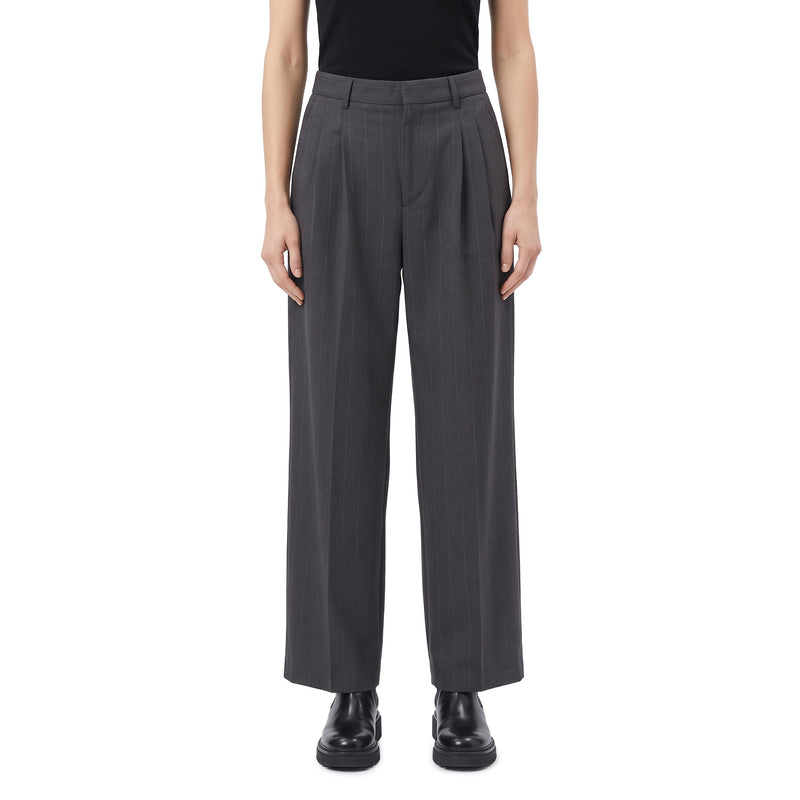 ami Paris Hose aus Woll-Mix Damen