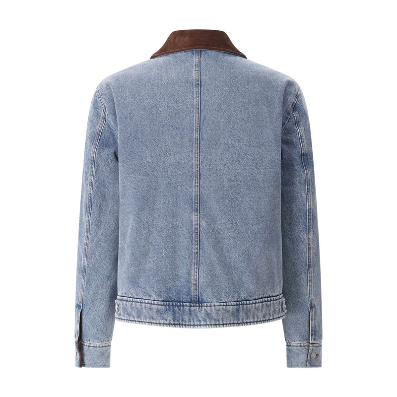 Overshirt aus Baumwolle L / Hellblau