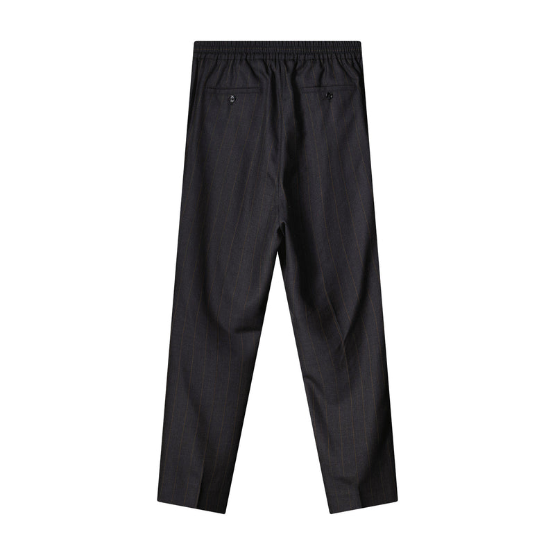 ami Paris Gestreifte Hose aus Woll-Mix Herren