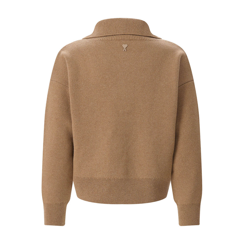 Pullover aus Merinowolle XL / Braun