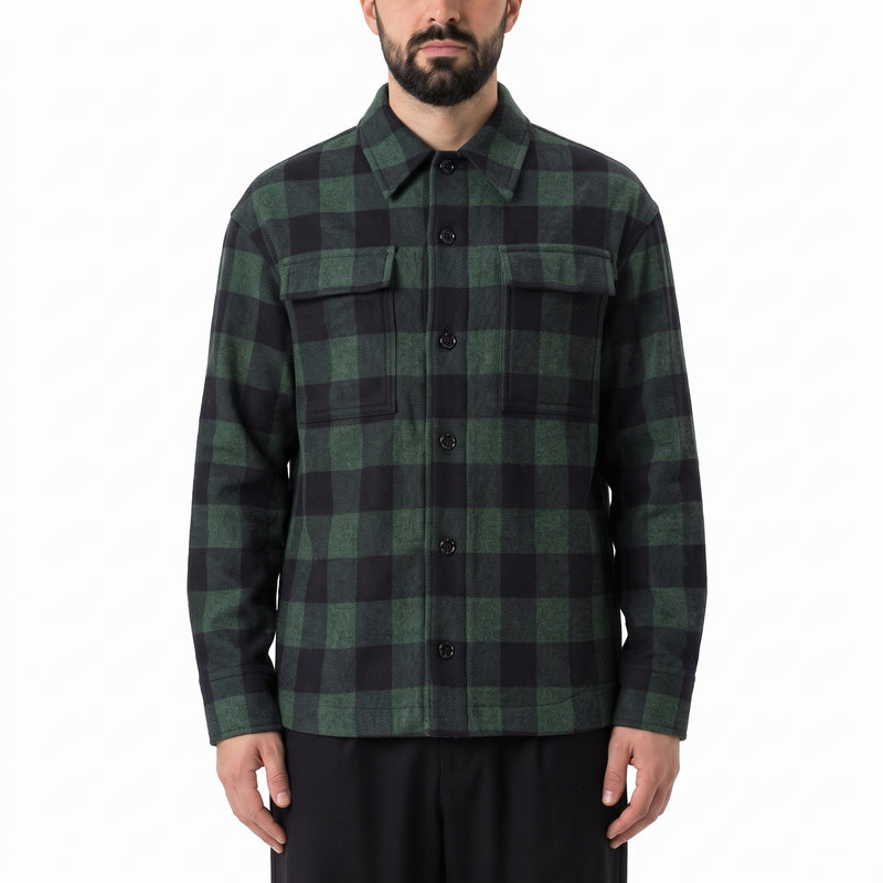 ami Paris Overshirt aus Wolle Herren