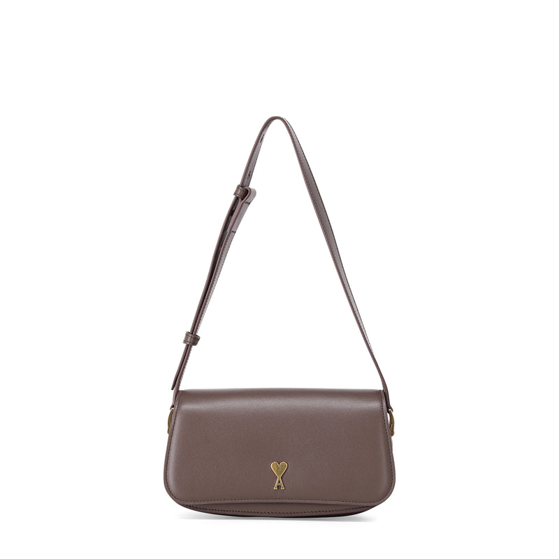 Schultertasche aus Rindsleder One Size / Braun