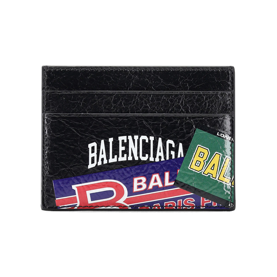 Card Holder aus Lammleder One Size / Schwarz