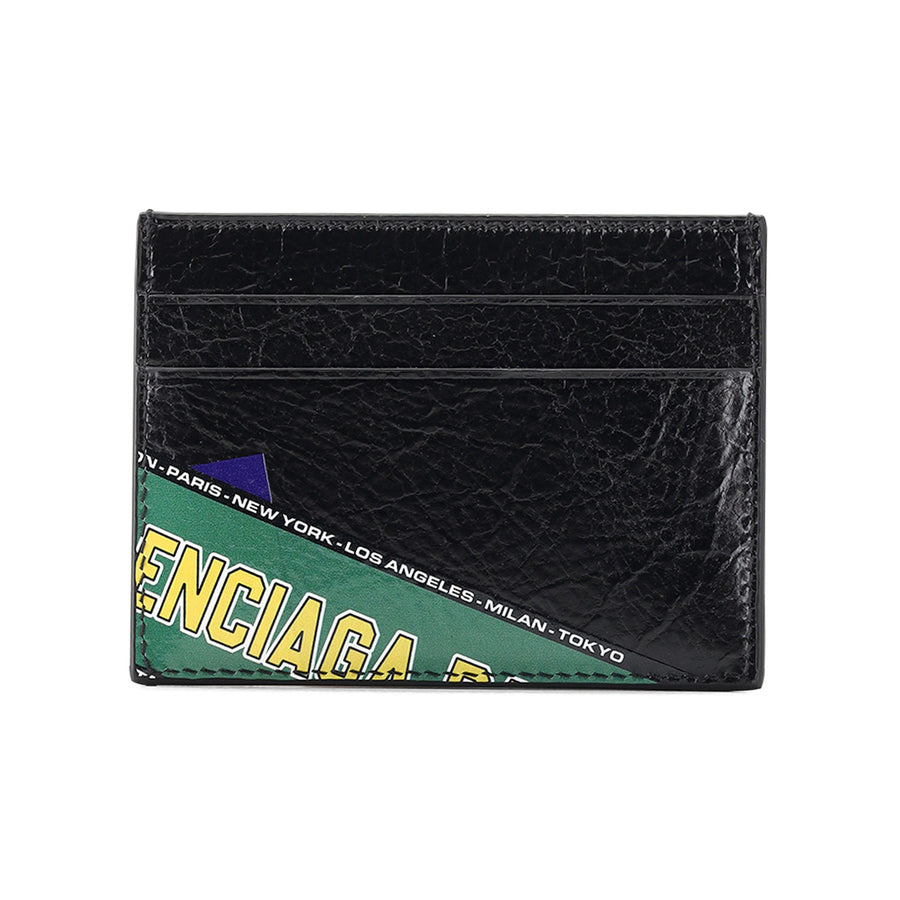 Card Holder aus Lammleder One Size / Schwarz