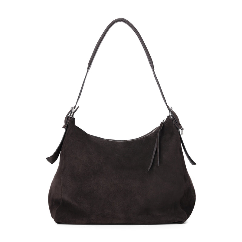 LEMAIRE Tasche Belted Hobo aus Leder Damen