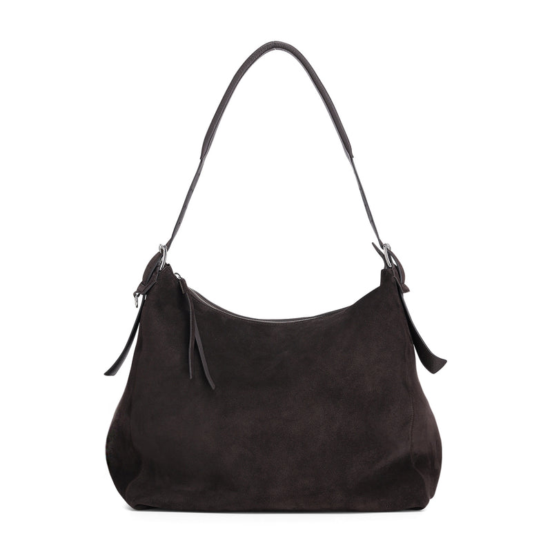 LEMAIRE Tasche Belted Hobo aus Leder Damen