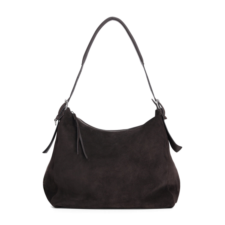 LEMAIRE Tasche Belted Hobo aus Leder Damen