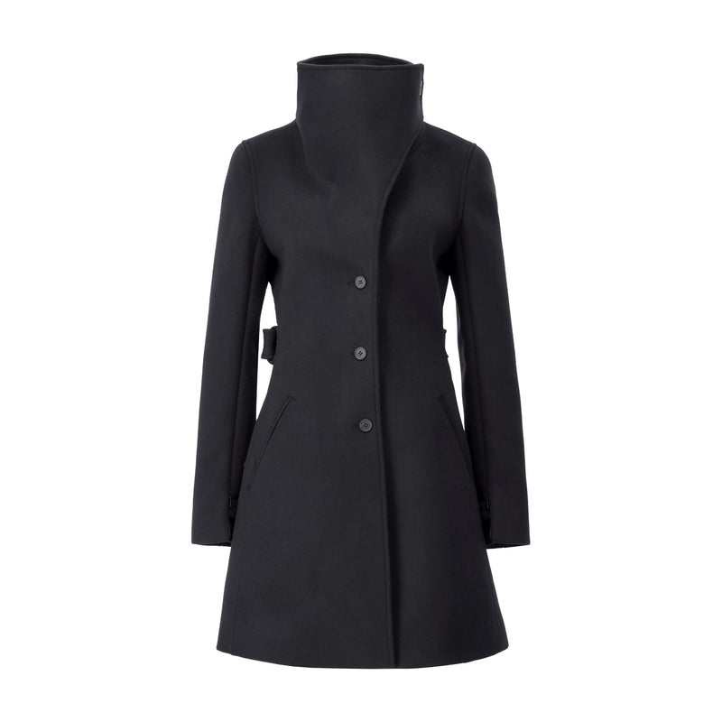 Courrèges Mantel aus Wolle & Seide Damen