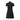 Slim-Fit Minikleid aus Jersey L / Schwarz