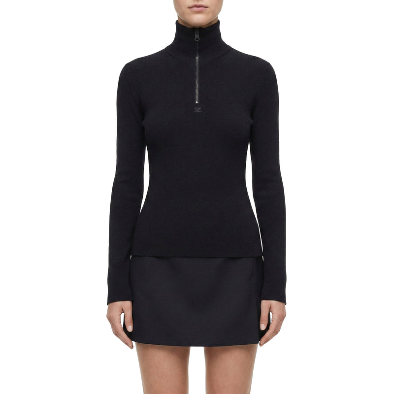 Courrèges Troyer aus Merinowolle Damen