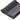 Cuff Clutch aus Leder One Size / Schwarz