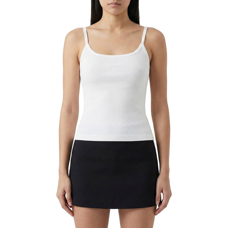 Courrèges Top mit Logo Damen