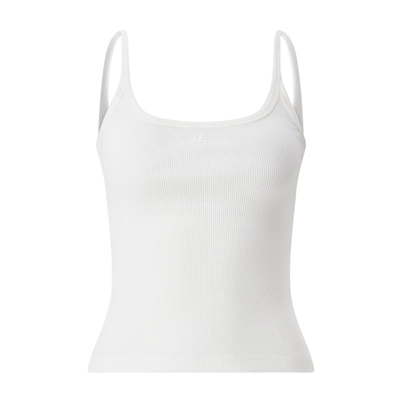 Courrèges Top mit Logo Damen