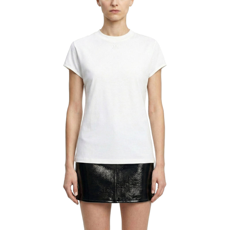 Courrèges T-Shirt mit Logo Damen