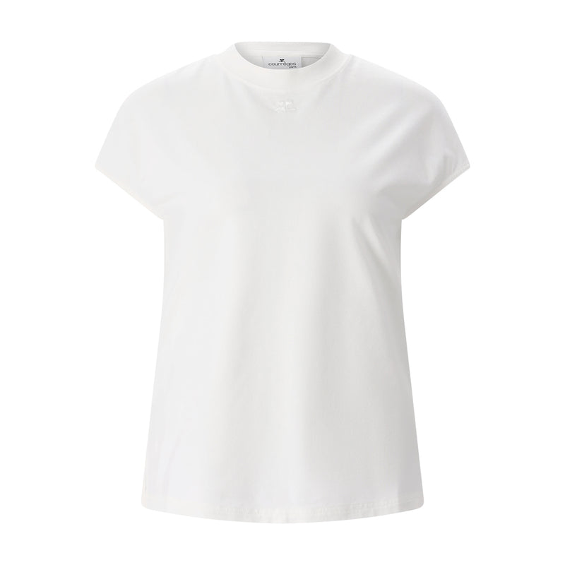 Courrèges T-Shirt mit Logo Damen