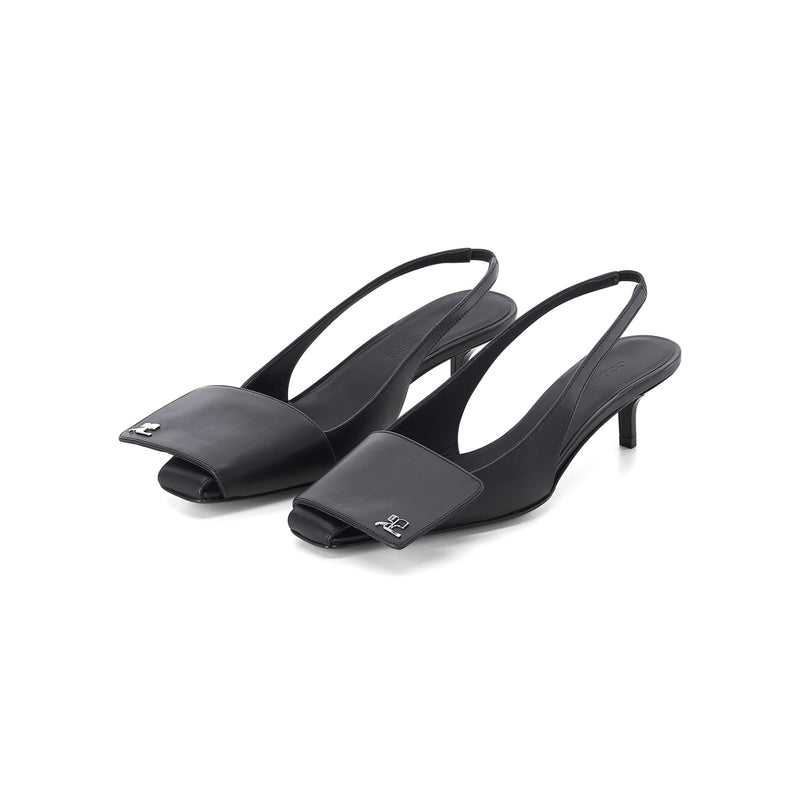 Courrèges Pumps mit Logo Damen